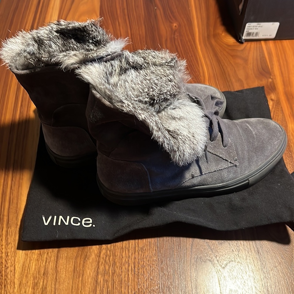 VINCE NYACK Rabbit High-Top Sneaker - Picture 9 of 14
